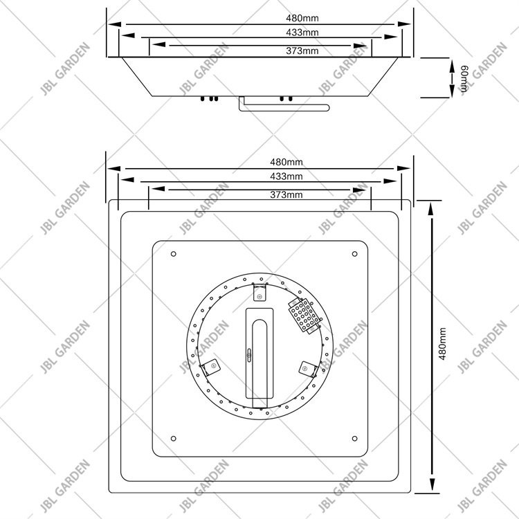 square fire pit burner pan04 product-750-750