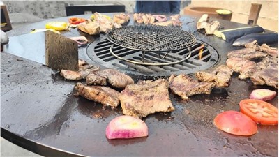 بڑا کھانا پکانے کے علاقے باربی کیو تمباکو نوشی