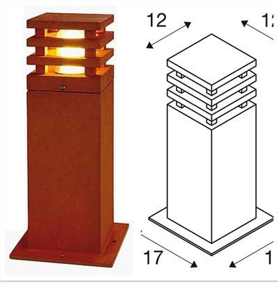 اسکوائر لیڈ بولارڈ کورٹین سے بنا ہے۔