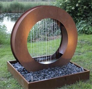 Metal Rusty Fountains