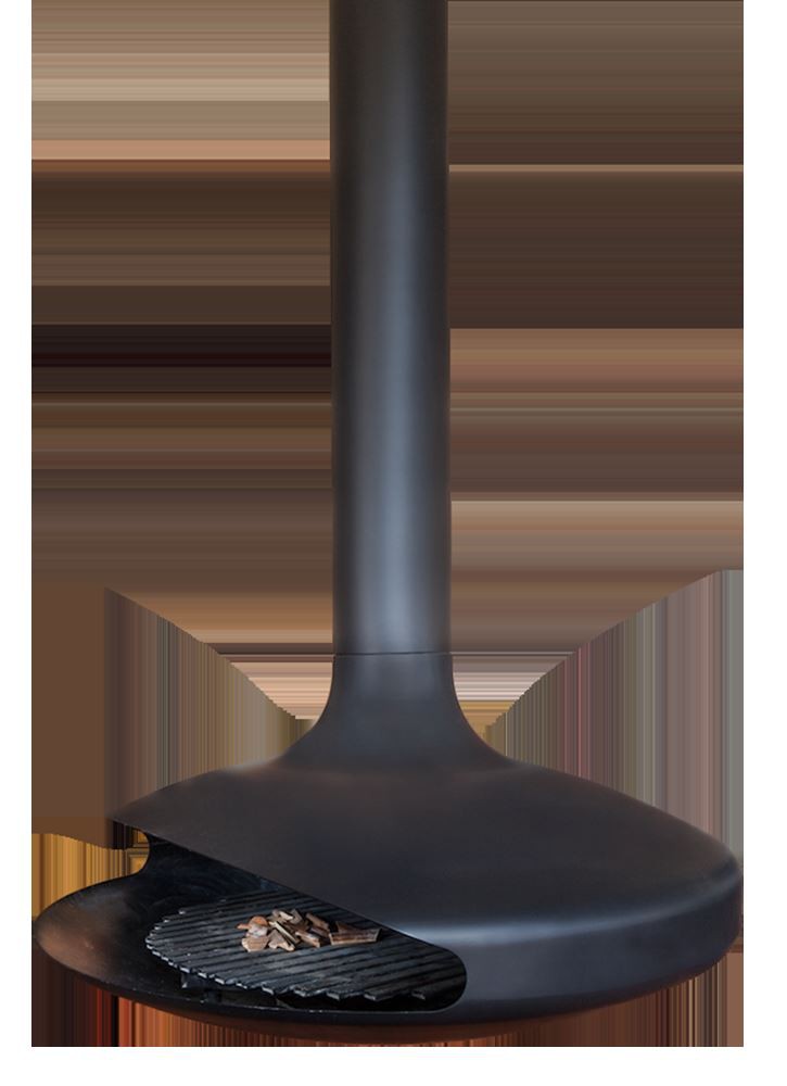 Black Fireplace