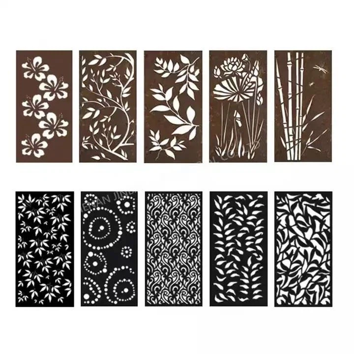 Metal Garden Privacy Panels