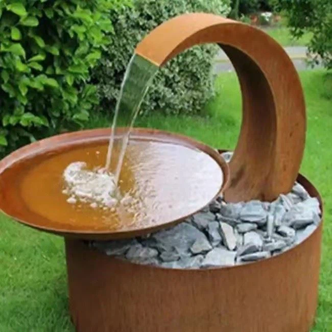 Metal Garden Water Features