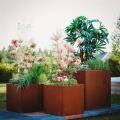 Metallic Series Box Planter
