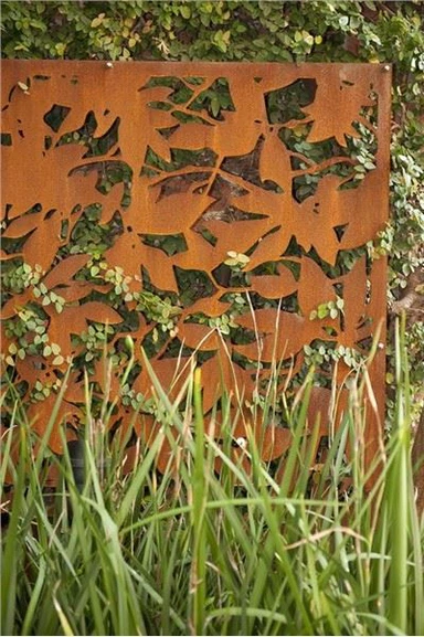 کورٹن اسٹیل گارڈن سکرین پینل