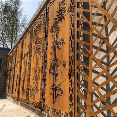 آؤٹ ڈور لیزر کٹ میٹل پینل
