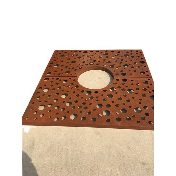 Tree Grating For Garden Furniture