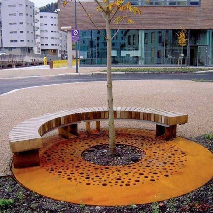 Commercial Corten Tree Grate Cover suppliers