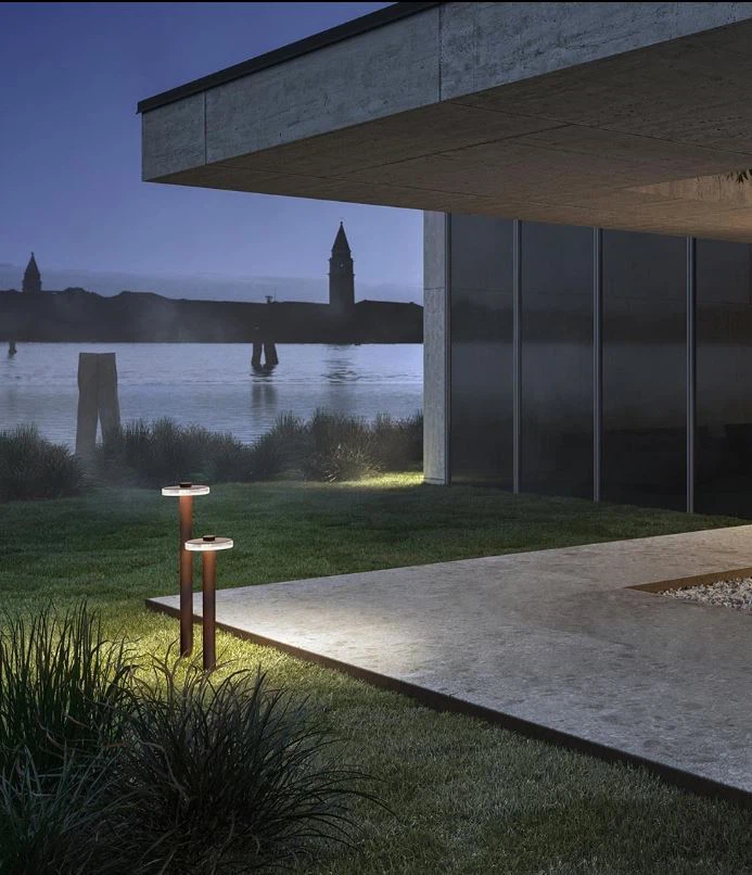 Corten Lamp