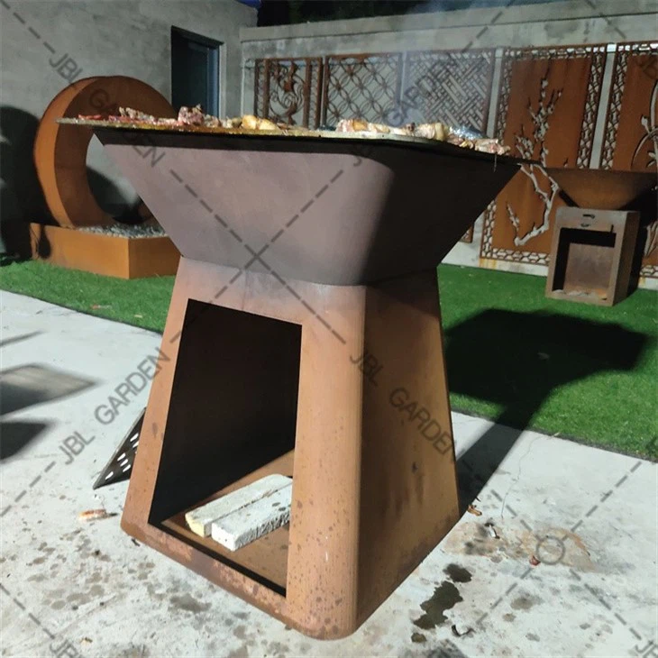 Modern Wood Burning Barbecue Grills
