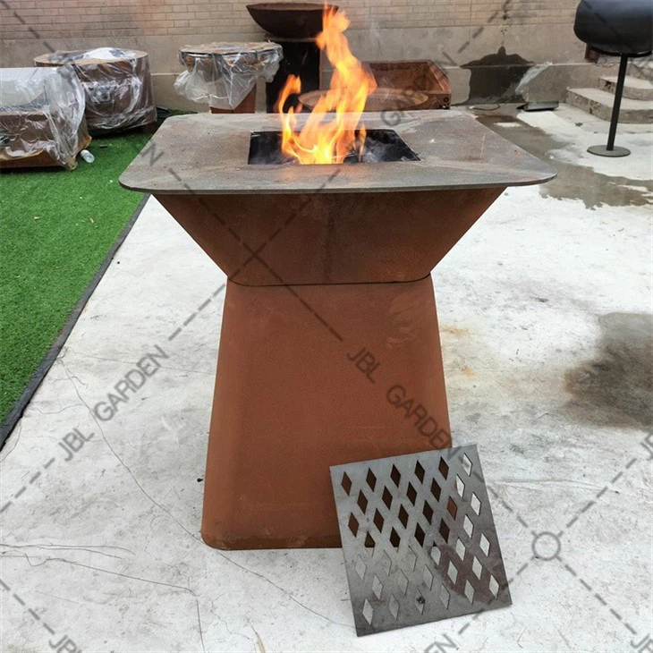 Modern Wood Burning Barbecue Grills