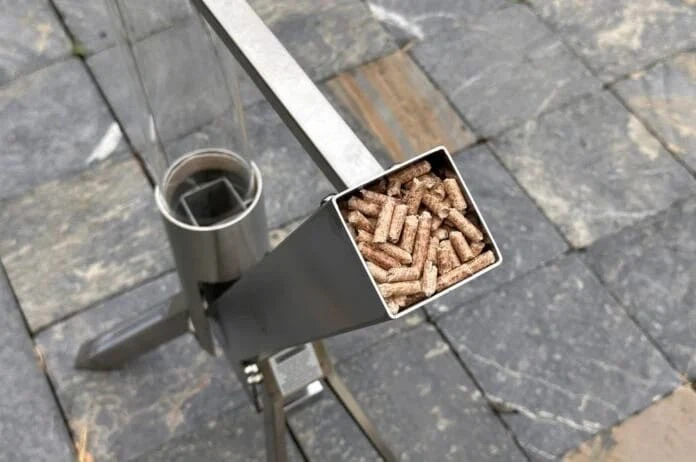 Outdoor Biomass Pellet Heater