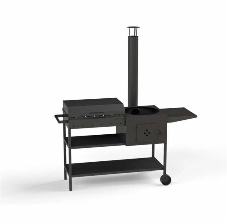 ڈور کے ساتھ بیرونی BBQ گرل