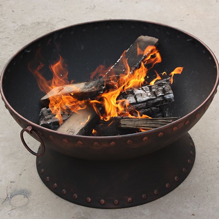 چھت باربیکیو سرکلر فائر پٹ