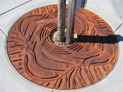 گارڈن اسٹیل کے درخت کا دروازہ