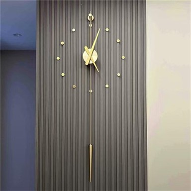 میٹل ہوم وال کلاک ڈیکوریشن