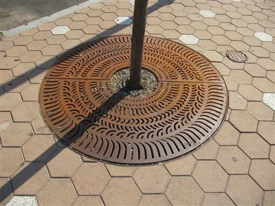 دھات کے اسٹیل کے درخت گریٹنگ