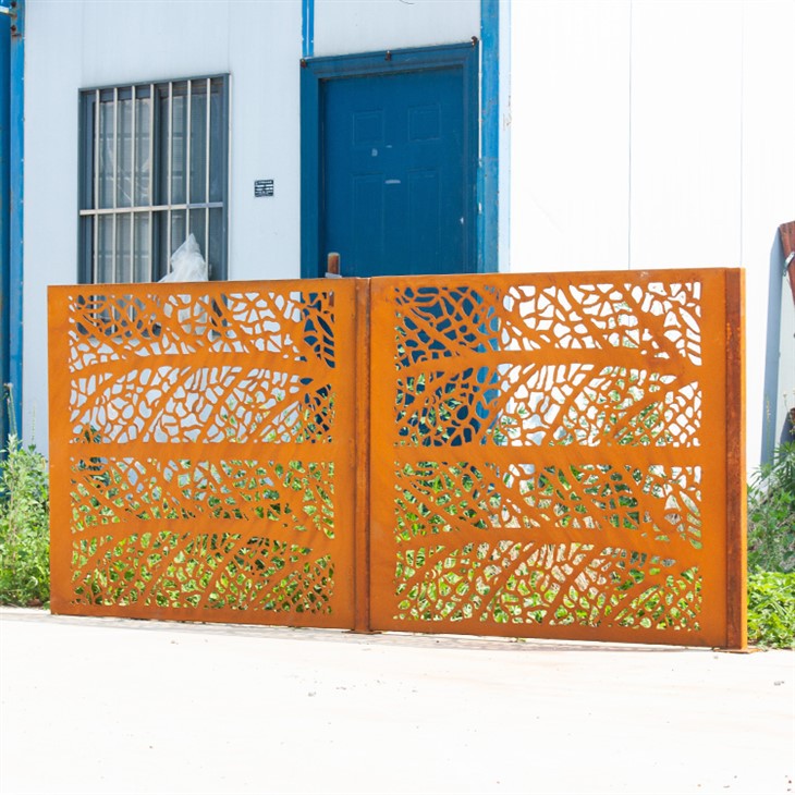 اسٹیل گارڈن اسکرین پینل